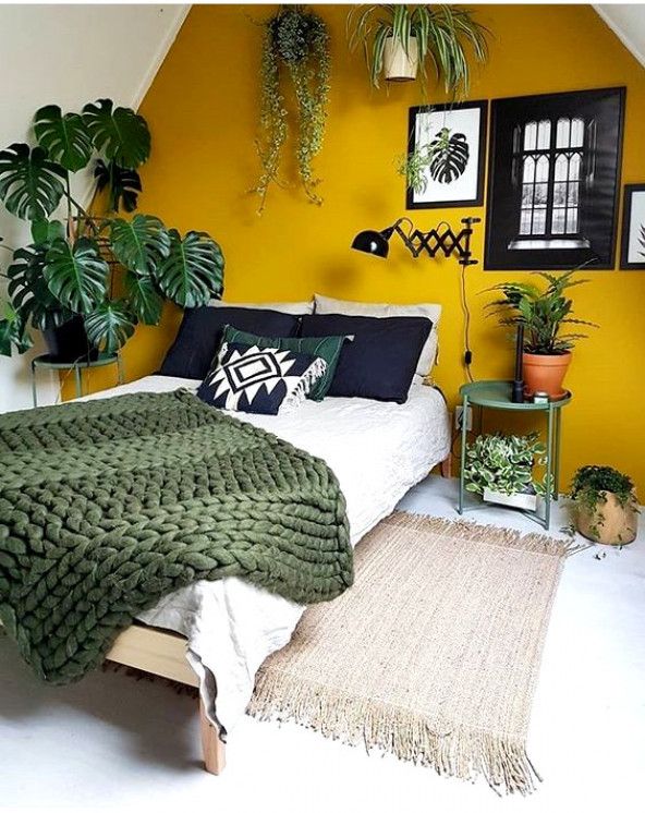 25 enkla sätt att lägga till gult i ditt sovrum # sovrum # gul.