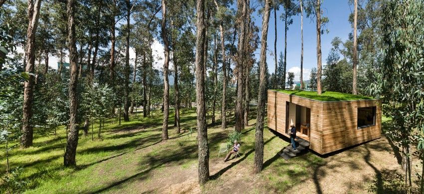 Ett prototyphus med minimalt ekologiskt fotavtryck |  Coolt hus .