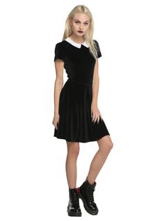 svarta skridsko klänning läder ankel stövlar