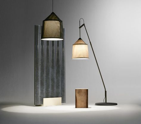 Jaima lampkollektion inspirerad av beduintält |  Justerbart golv.