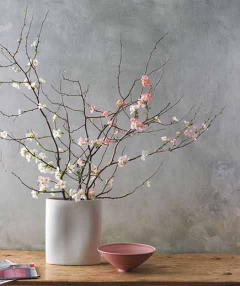 37 Delikata dekorerade idéer för körsbärsblomning för våren  Vårblomma .