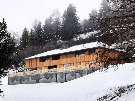 Samtida alpint hus |  Ralph Germann arkitekt