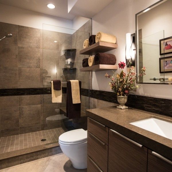 Moderna badrumsfärger - 50 idéer för att dekorera ditt badrum.