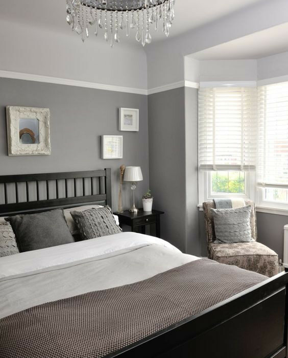 10 av de bästa idéerna för sovrumsdesignidéer med grå väggar.