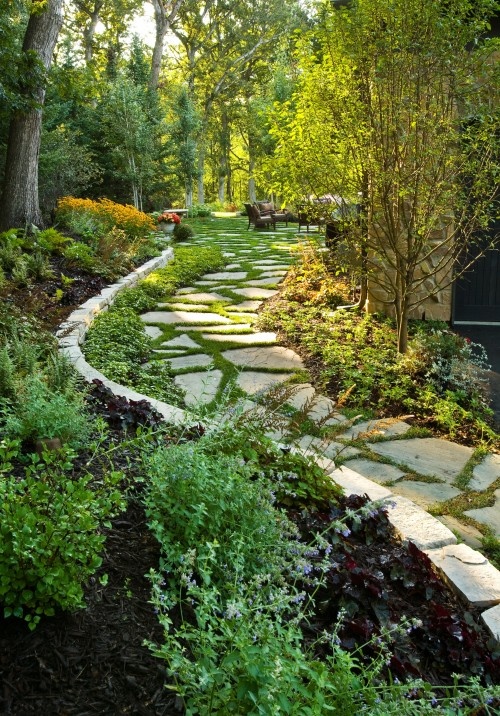 56 Awesome Garden Stone Paths - DigsDi