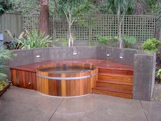 Natural Cedar Hot Tubs for Outdoors - DigsDi