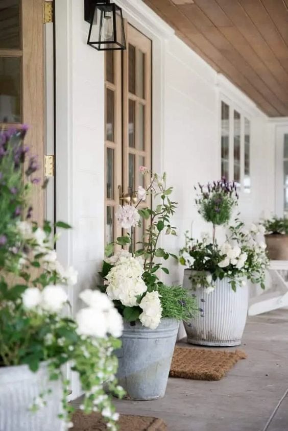 Front Porch Outdoor Planter Idéer du kommer att älska - En lycklig Ne