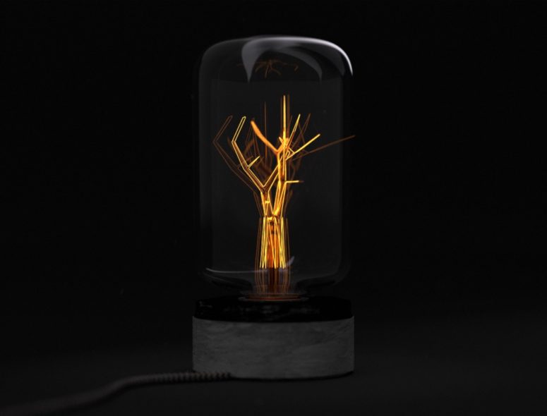 Hi-Tech lampa som påminner om förstörda regnskogar - DigsDi