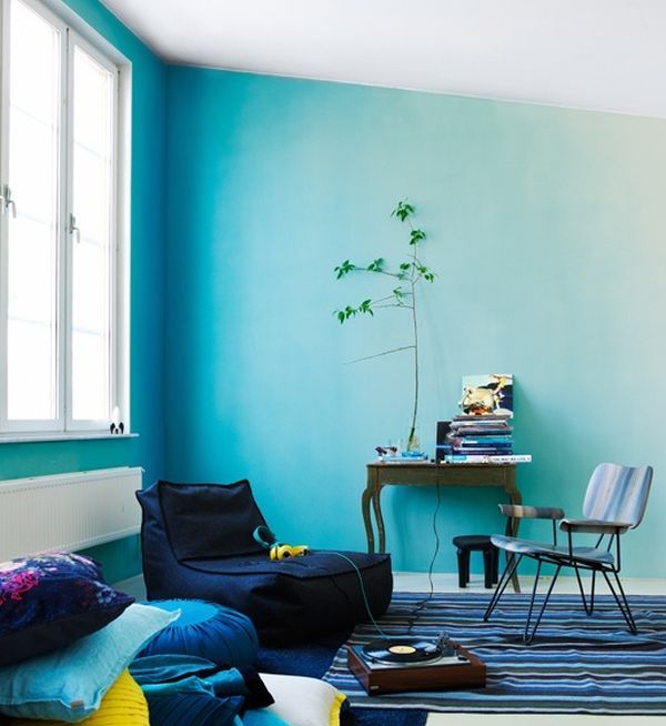 100+ interiörmålningsidéer |  Invändig väggfärg, lägenhet.