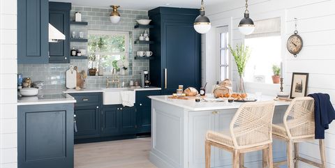 15 Blue Kitchen Design Ideas - Blue Kitchen Wal