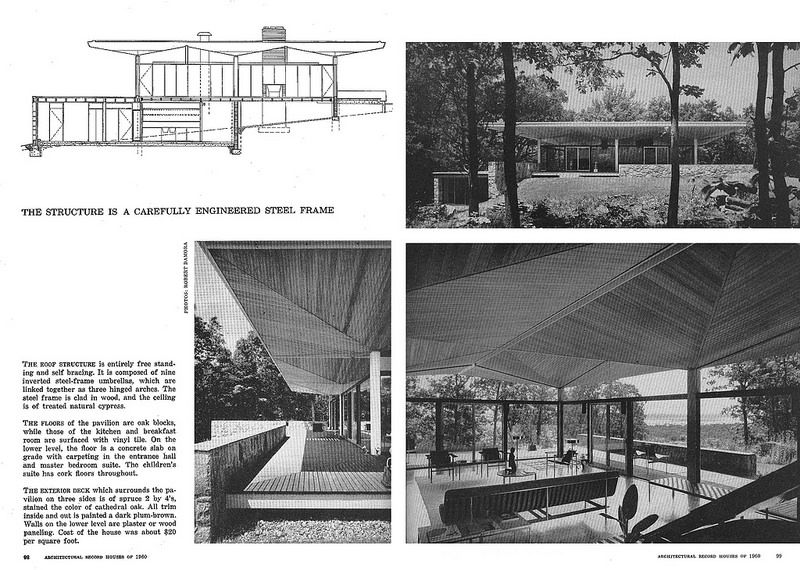 Ulrich Franzen - Towers Residence - Essex, CT - 1957 (3 av 3.