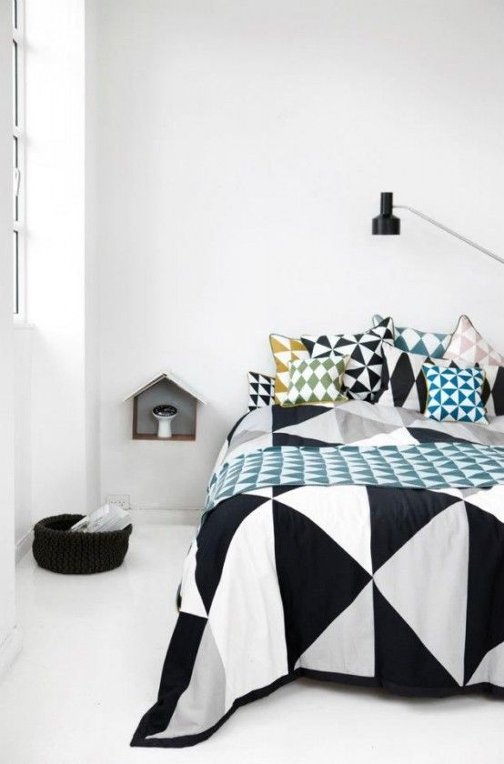 Geometri: Ge ditt hem ett nytt utseende |  Sovrumsmöbler design.