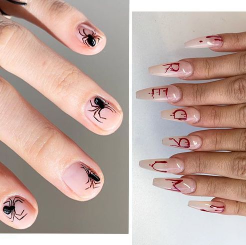 20+ Halloween nagelkonstdesigner - Coola Halloween-naglar för 20