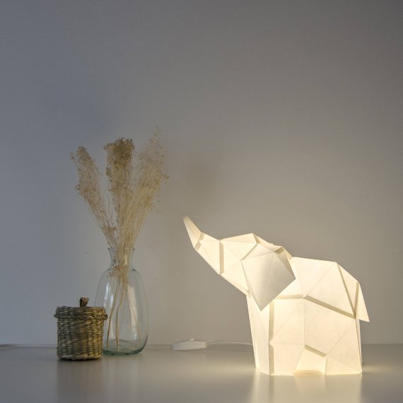 Färgglada djurformade geometriska lampor - DigsDi