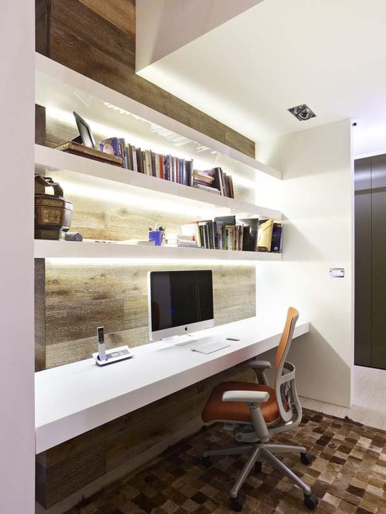27 fantastiska flytande skrivbord för ditt hemmakontor - DigsDi