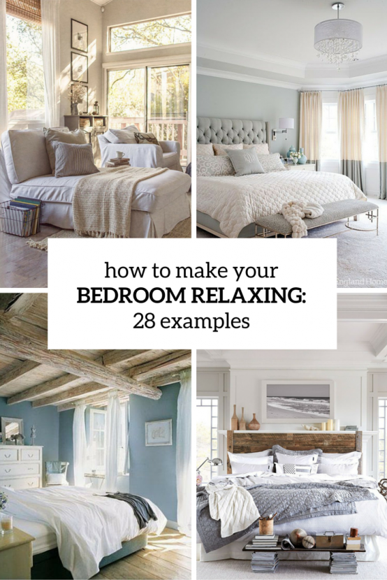 Hur du gör ditt sovrum avslappnande: 7 idéer och 28 exempel - DigsDi