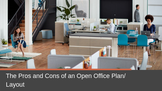 För- och nackdelar med en öppen kontorsplan / layout  Office Interio