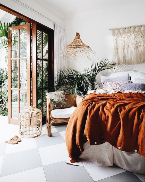 53 Bright Tropical Bedroom Designs - DigsDi