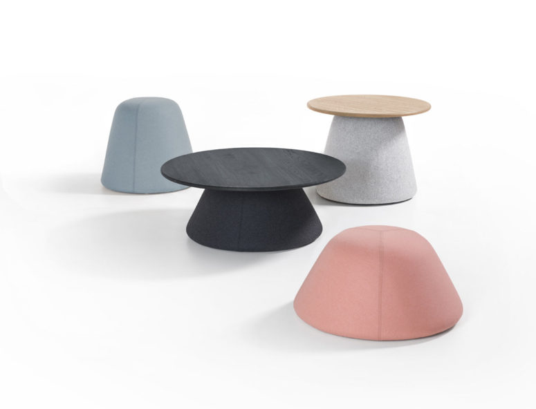 Terp Tables And Poufs By Dutch Mounds - DigsDi