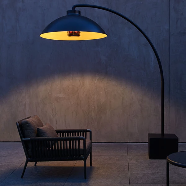 Heatsail - Sutherland Furniture |  Utomhuslampa, Uteplatsvärmare.