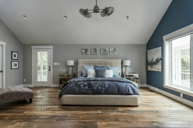 47 vackra blå och grå sovrum - DigsDi