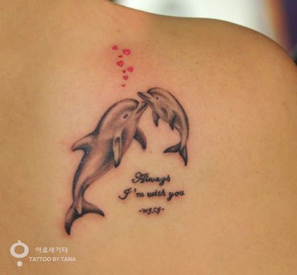 Dolphin Tattoos Designs Betydelser