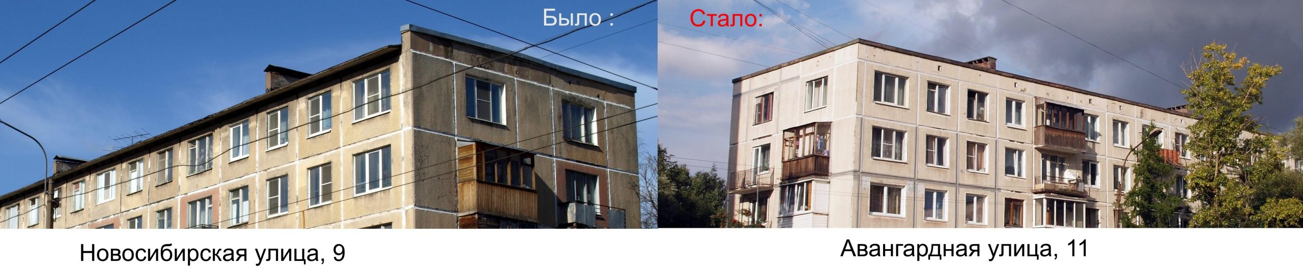 Hus olika våningsnivåer