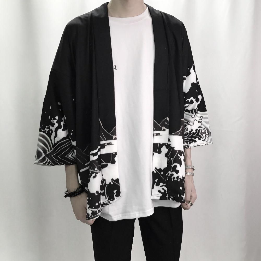 Kimono Cardigan Outfit Idéer