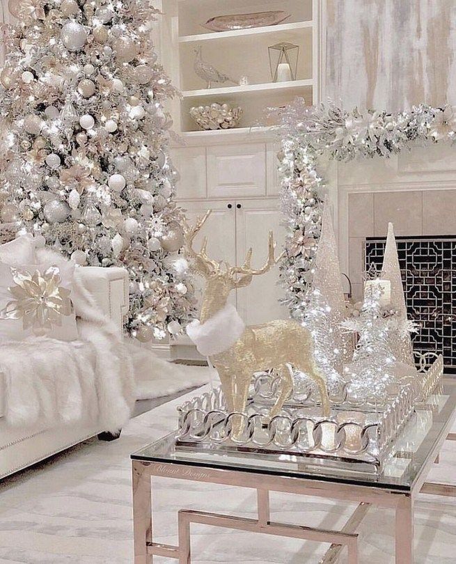 Winter Wonderland White On White Home Decor Idéer